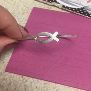 James Avery RETIRED Ichthus hook bracelet